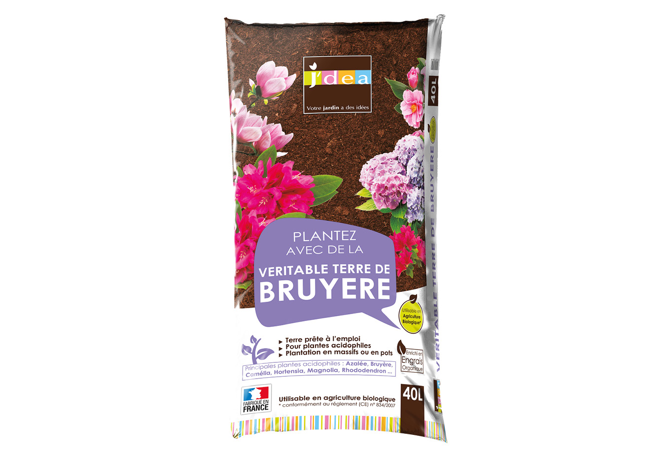 VERITABLE TERRE DE BRUYERE 40 L - J'DEA