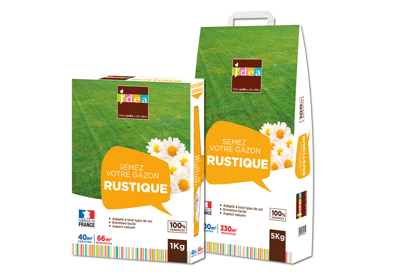 Gazon Rustique 1KG et 5 KG