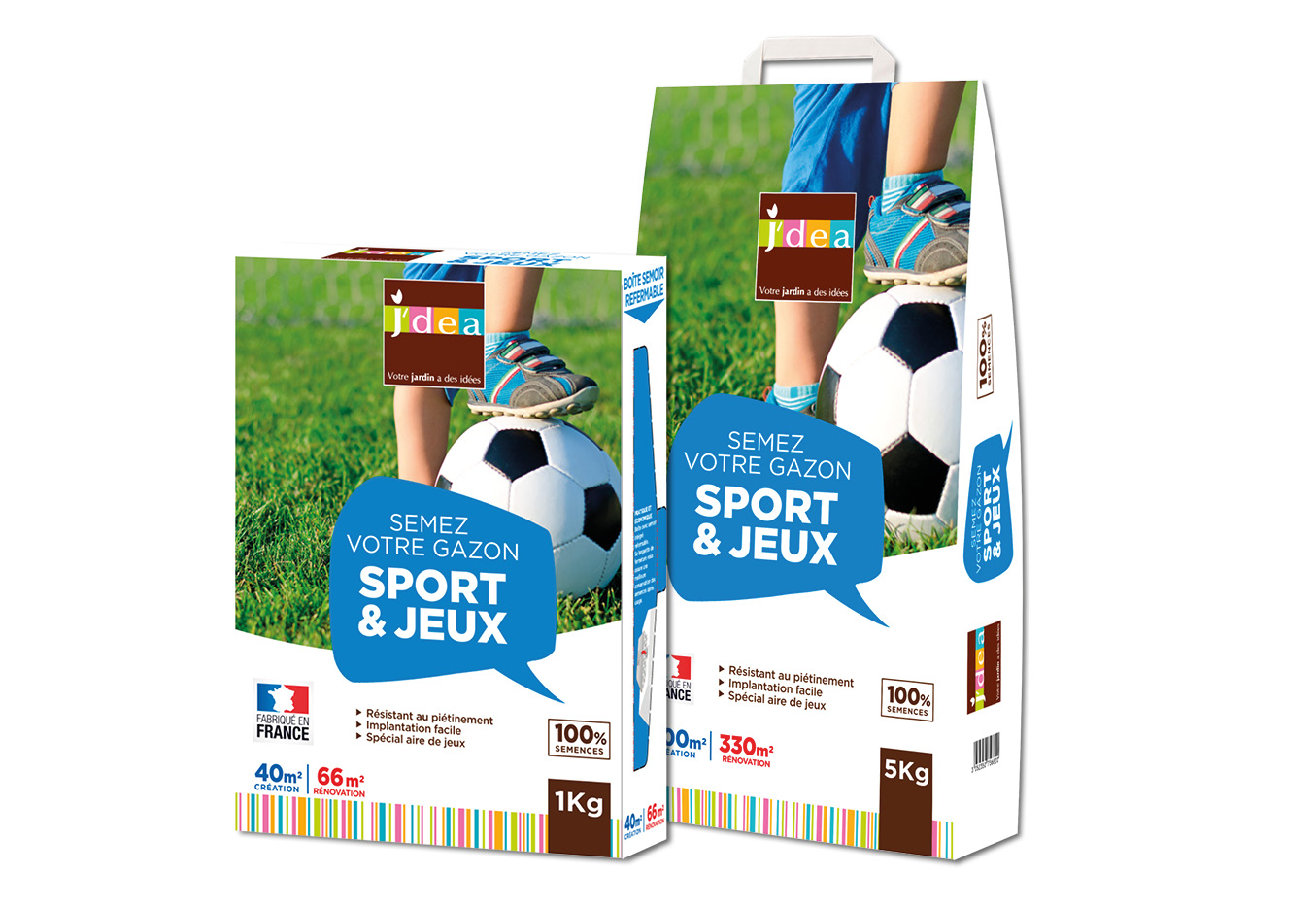 Gazon Sport & Jeux 1 Kg et 5 Kg